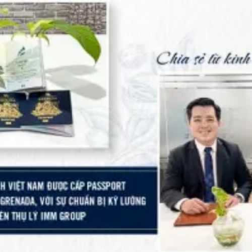 Thêm 1 gia đình Việt Nam được cấp Passport lên quốc tịch Grenada, gọn gàng với sự chuẩn bị kỹ lưỡng của chuyên viên thụ lý Amdi Manpower